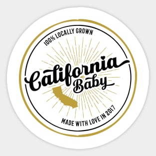 California Baby 2017 Sticker